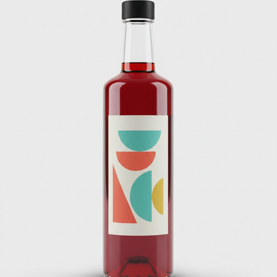Classic Negroni glass bottle